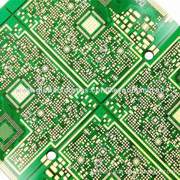 Immersion Gold Electronic Circuit Board Manufacturer China with Green Solder Resist